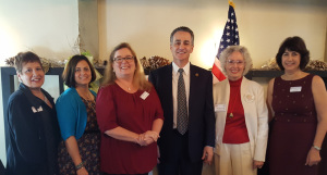 SVARW Executive Officers for 2017 with Santa Clara County Supervisor Mike Wasserman